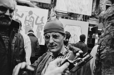 Wystawa &bdquo;Co słychać&rdquo;, dawna Fabryka Norblina, Warszawa, 1987