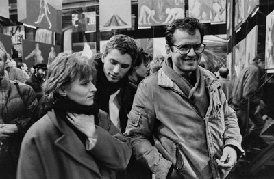 Wystawa &bdquo;Co słychać&rdquo;, dawna Fabryka Norblina, Warszawa, 1987