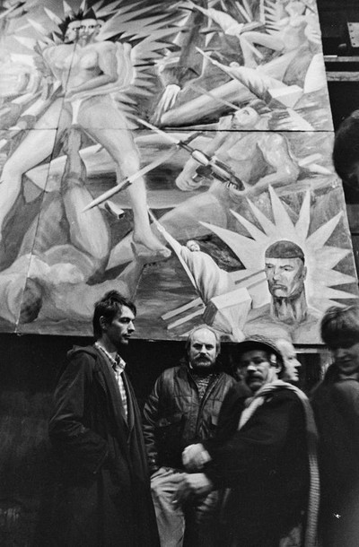 What's Up? exhibition, former Norblin factory, Warsaw, 1987