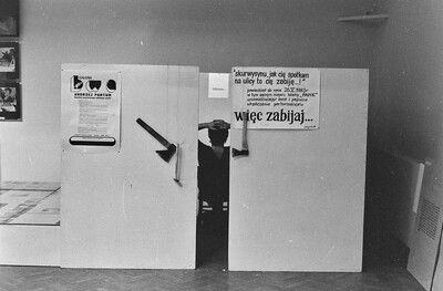 Wystawa performance, sesja i odczyty &bdquo;ZAPISY&rdquo;, Galeria BWA, Lublin 1983