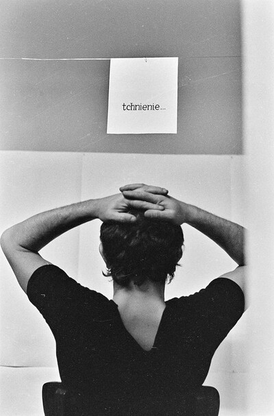 Wystawa performance, sesja i odczyty &bdquo;ZAPISY&rdquo;, Galeria BWA, Lublin 1983