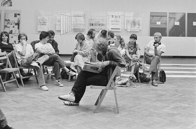 Wystawa performance, sesja i odczyty &bdquo;ZAPISY&rdquo;, Galeria BWA, Lublin 1983