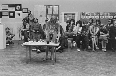 Wystawa performance, sesja i odczyty &bdquo;ZAPISY&rdquo;, Galeria BWA, Lublin 1983