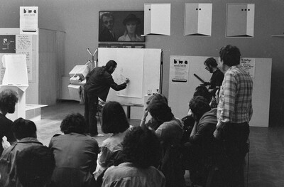 Wystawa performance, sesja i odczyty &bdquo;ZAPISY&rdquo;, Galeria BWA, Lublin 1983