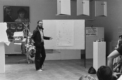 Performance exhibition, session and readings "RECORDS", BWA Gallery, Lublin, 1983