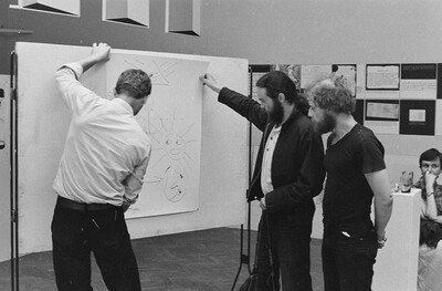 Performance exhibition, session and readings "RECORDS", BWA Gallery, Lublin, 1983