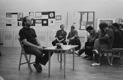 Performance exhibition, session and readings "RECORDS", BWA Gallery, Lublin, 1983