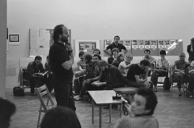 Performance exhibition, session and readings "RECORDS", BWA Gallery, Lublin, 1983