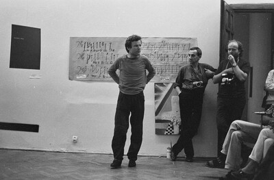 Performance exhibition, session and readings "RECORDS", BWA Gallery, Lublin, 1983