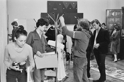 Performance exhibition, session and readings "RECORDS", BWA Gallery, Lublin, 1983