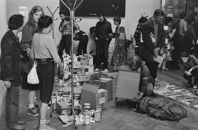 Performance exhibition, session and readings "RECORDS", BWA Gallery, Lublin, 1983