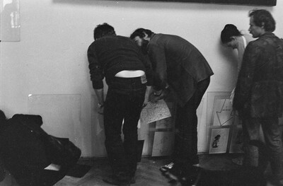 Performance exhibition, session and readings "RECORDS", BWA Gallery, Lublin, 1983