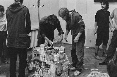 Performance exhibition, session and readings "RECORDS", BWA Gallery, Lublin, 1983
