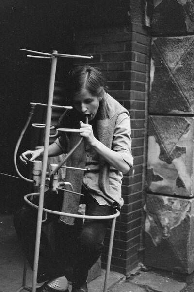 Performance exhibition, session and readings "RECORDS", BWA Gallery, Lublin, 1983