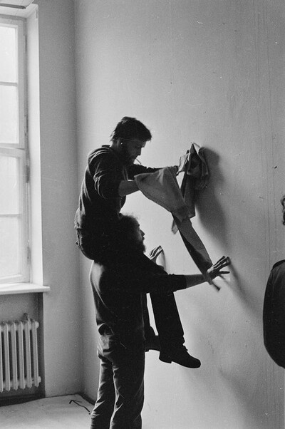 Performance exhibition, session and readings "RECORDS", BWA Gallery, Lublin, 1983