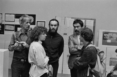 Performance exhibition, session and readings "RECORDS", BWA Gallery, Lublin, 1983