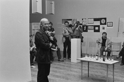 Performance exhibition, session and readings "RECORDS", BWA Gallery, Lublin, 1983