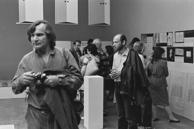 Performance exhibition, session and readings "RECORDS", BWA Gallery, Lublin, 1983