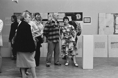 Performance exhibition, session and readings "RECORDS", BWA Gallery, Lublin, 1983