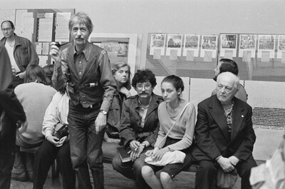 Performance exhibition, session and readings "RECORDS", BWA Gallery, Lublin, 1983