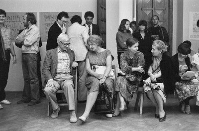 Performance exhibition, session and readings "RECORDS", BWA Gallery, Lublin, 1983