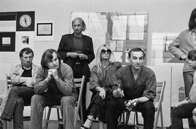 Performance exhibition, session and readings "RECORDS", BWA Gallery, Lublin, 1983