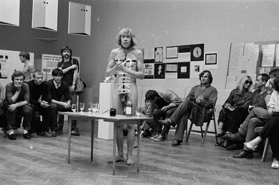 Performance exhibition, session and readings "RECORDS", BWA Gallery, Lublin, 1983