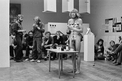 Performance exhibition, session and readings "RECORDS", BWA Gallery, Lublin, 1983