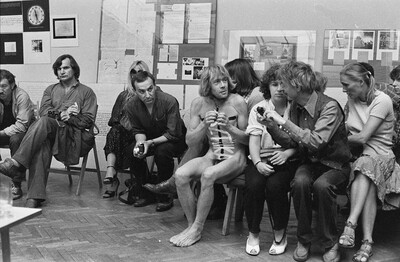 Performance exhibition, session and readings "RECORDS", BWA Gallery, Lublin, 1983