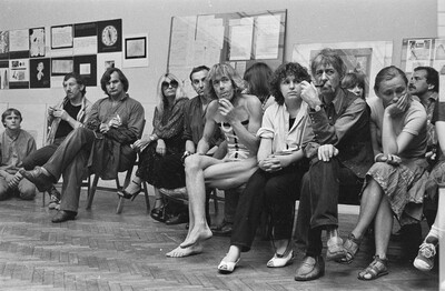 Performance exhibition, session and readings "RECORDS", BWA Gallery, Lublin, 1983