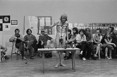 Performance exhibition, session and readings "RECORDS", BWA Gallery, Lublin, 1983