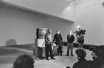 Międzynarodowe spotkanie artyst&oacute;w &bdquo;Videoperformance&rdquo;, Koszalin, 1990