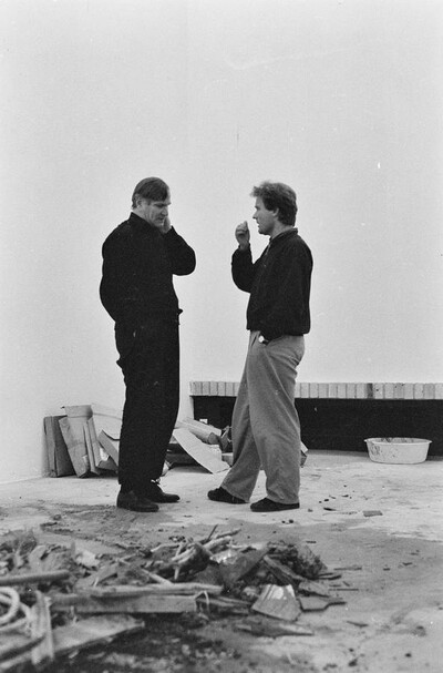 "Videoperfomance" international artists meeting, Koszalin, 1990