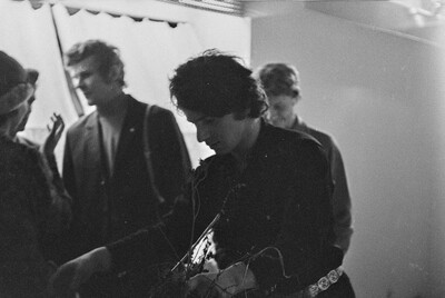 Krzysztof Zarębski, performance of "Flowers", Women's League Club, Warsaw, 1971