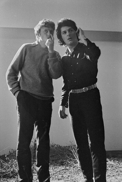 Krzysztof Zarębski, performance of "Flowers", Women's League Club, Warsaw, 1971
