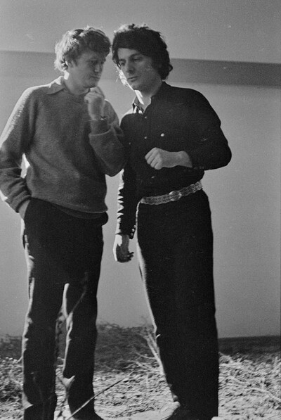 Krzysztof Zarębski, performance of "Flowers", Women's League Club, Warsaw, 1971