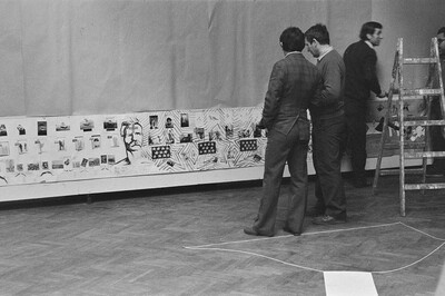 Wystawa, performances, projekcje, referaty, sesja &bdquo;Zapisy 2&rdquo;, Galeria BWA, Lublin, 1986