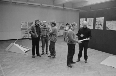 Wystawa, performances, projekcje, referaty, sesja &bdquo;Zapisy 2&rdquo;, Galeria BWA, Lublin, 1986