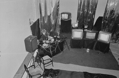 Jolanta Lothe, Piotr Lachman &bdquo;Akt-orka II&rdquo; (pr&oacute;by), SPAM, Warszawa, 1989