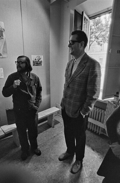 Miroslav Klivar w Galerii Repassage, 1975