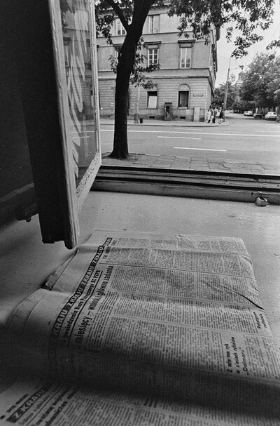 Miroslav Klivar w Galerii Repassage, 1975