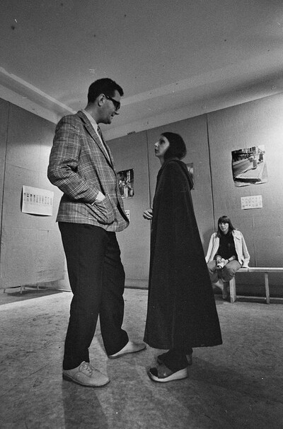 Miroslav Klivar w Galerii Repassage, 1975