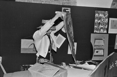 Jacek Kryszkowski, Adam Rzepecki &bdquo;Pozbędziemy się dzieł sztuki światowej i rodzimej jakie znajdują się w naszym zasięgu&rdquo;, Mała Galeria, Warszawa, 1985