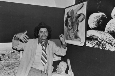Jacek Krzyszkowski, Adam Rzepecki, "We will get rid of the world and native artworks within our reach", Mała Gallery, Warsaw, 1985