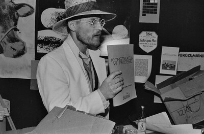 Jacek Krzyszkowski, Adam Rzepecki, "We will get rid of the world and native artworks within our reach", Mała Gallery, Warsaw, 1985