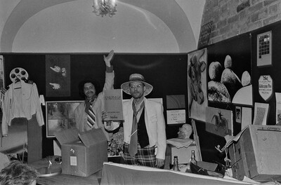 Jacek Krzyszkowski, Adam Rzepecki, "We will get rid of the world and native artworks within our reach", Mała Gallery, Warsaw, 1985