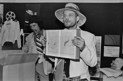 Jacek Krzyszkowski, Adam Rzepecki, "We will get rid of the world and native artworks within our reach", Mała Gallery, Warsaw, 1985