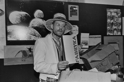 Jacek Krzyszkowski, Adam Rzepecki, "We will get rid of the world and native artworks within our reach", Mała Gallery, Warsaw, 1985