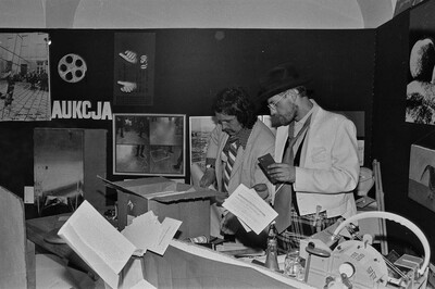 Jacek Krzyszkowski, Adam Rzepecki, "We will get rid of the world and native artworks within our reach", Mała Gallery, Warsaw, 1985