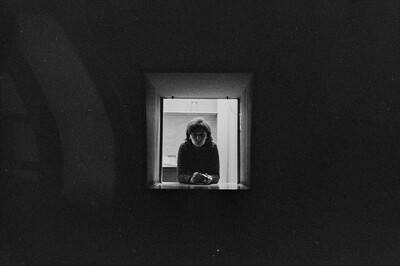 Krzysztof Zarębski, performance, Sigma Gallery, Warsaw, 1973